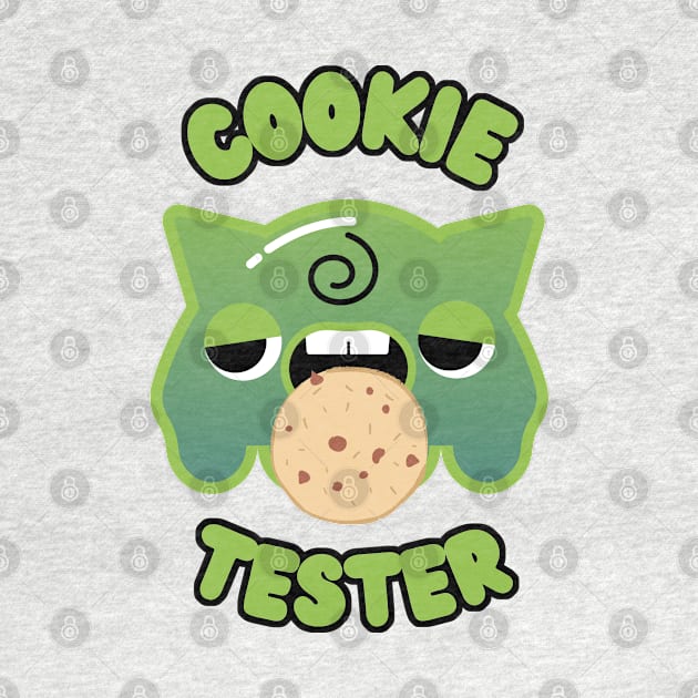 Cute Cookie Tester Monster by tramasdesign